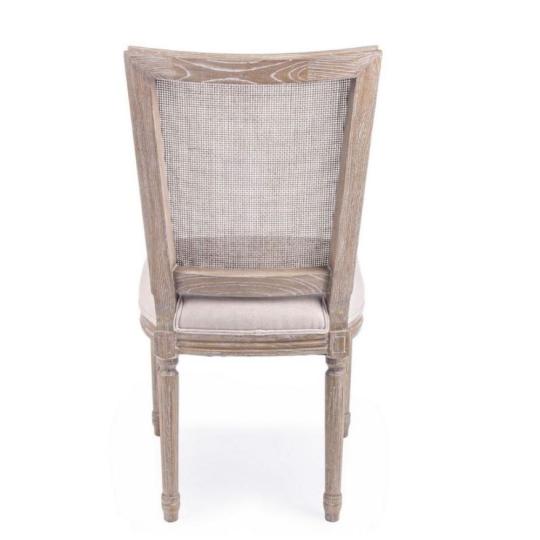 prirodna vybielenie biela tvrde drevo dub klasicky provensalsky provence mediteran country rustikalna stolicka jedalenska stolicka lan ratan prirodny nabytok vintage kuchyna.jpg